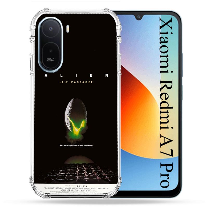 Coque Renforcée Pour Xiaomi Redmi A7 Pro Alien Affiche