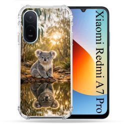 Coque Renforcée Pour Xiaomi Redmi A7 Pro Animal Koala Reflet