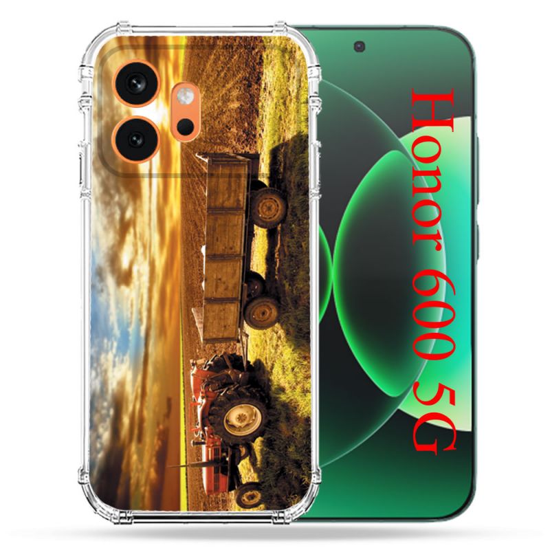 Coque Renforcée Pour Honor 600 5G Agriculture Tracteur Color