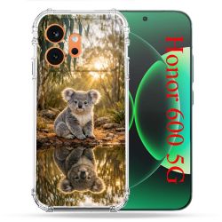 Coque Renforcée Pour Honor 600 5G Animal Koala Reflet