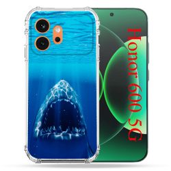 Coque Renforcée Pour Honor 600 5G Animal Requin Dent