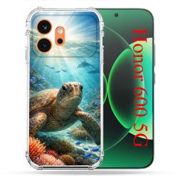 Coque Renforcée Pour Honor 600 5G Animal Tortue Marine