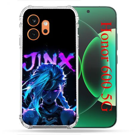 Coque Renforcée Pour Honor 600 5G Arcane Jinx Night