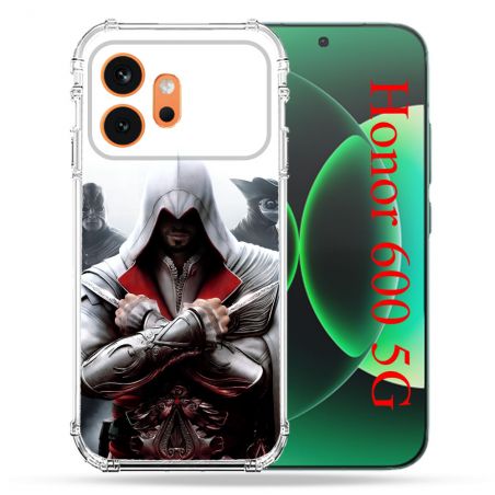 Coque Renforcée Pour Honor 600 5G Assassin Creed Mask