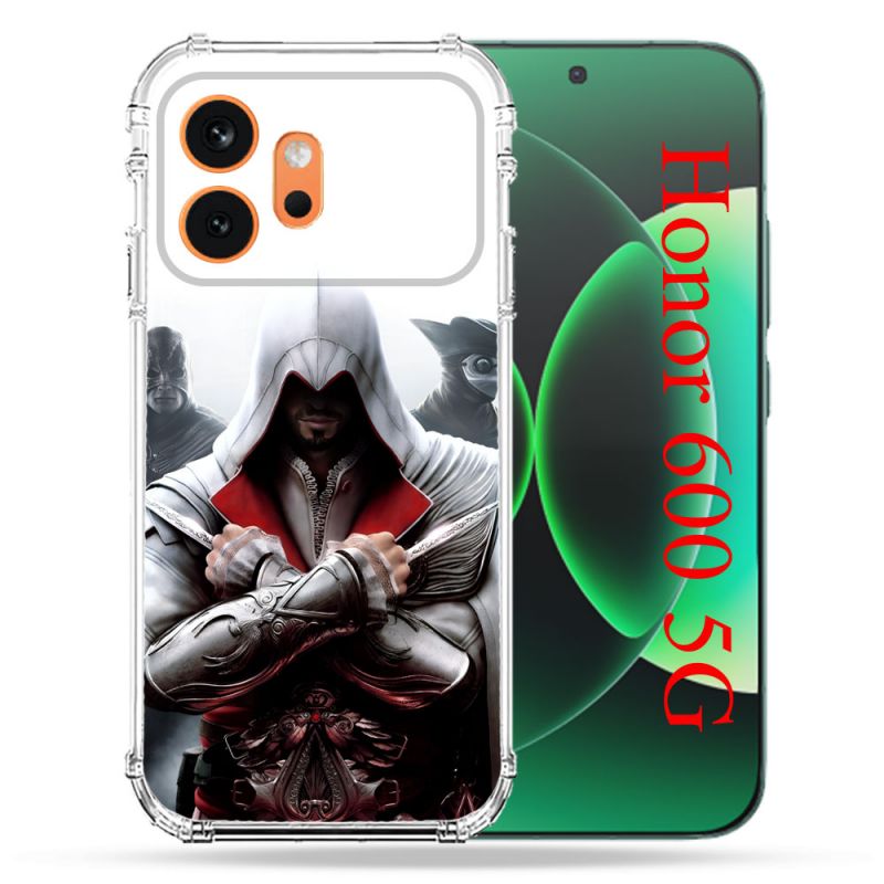 Coque Renforcée Pour Honor 600 5G Assassin Creed Mask
