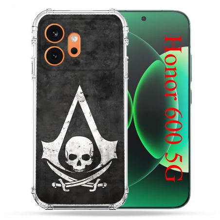 Coque Renforcée Pour Honor 600 5G Assassin Creed Tete Mort