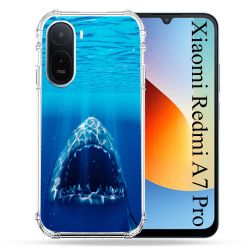 Coque Renforcée Pour Xiaomi Redmi A7 Pro Animal Requin Dent