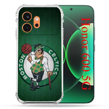 Coque Renforcée Pour Honor 600 5G Basket Boston Celtics