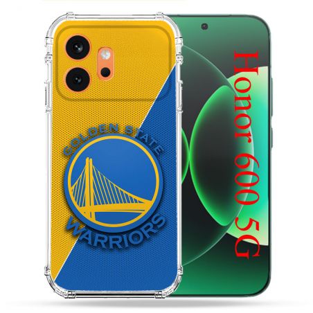 Coque Renforcée Pour Honor 600 5G Basket Golden State Warriors