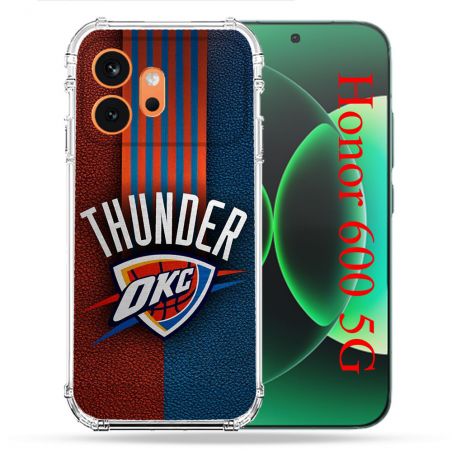 Coque Renforcée Pour Honor 600 5G Basket Oklahoma City Thunder