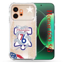 Coque Renforcée Pour Honor 600 5G Basket Philadelphia 76ers
