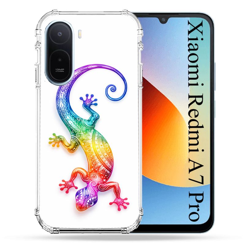 Coque Renforcée Pour Xiaomi Redmi A7 Pro Animal Salamandre Color 2026