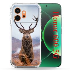 Coque Renforcée Pour Honor 600 5G Chasse Chevreuil Montagne