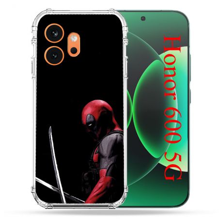 Coque Renforcée Pour Honor 600 5G Deadpool Epee