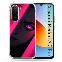 Coque Renforcée Pour Xiaomi Redmi A7 Pro Arcane Jinx Rose