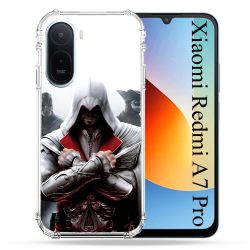 Coque Renforcée Pour Xiaomi Redmi A7 Pro Assassin Creed Mask