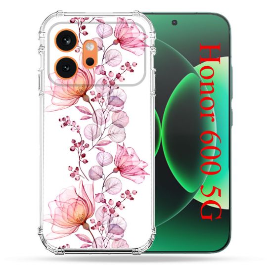 Coque Renforcée Pour Honor 600 5G Fleur Eclosion