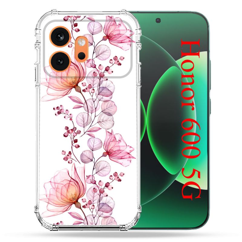 Coque Renforcée Pour Honor 600 5G Fleur Eclosion