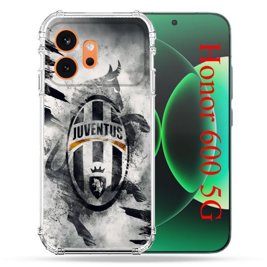 Coque Renforcée Pour Honor 600 5G Foot Juventus Turin