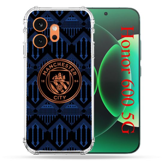Coque Renforcée Pour Honor 600 5G Foot Manchester City