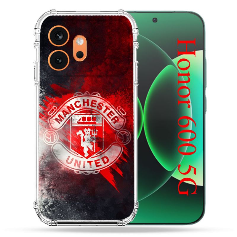 Coque Renforcée Pour Honor 600 5G Foot Manchester United