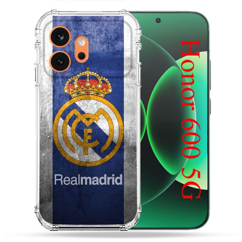 Coque Renforcée Pour Honor 600 5G Foot Real Madrid