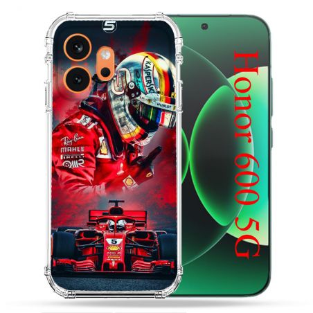 Coque Renforcée Pour Honor 600 5G Formule 1 F1 Ferrari