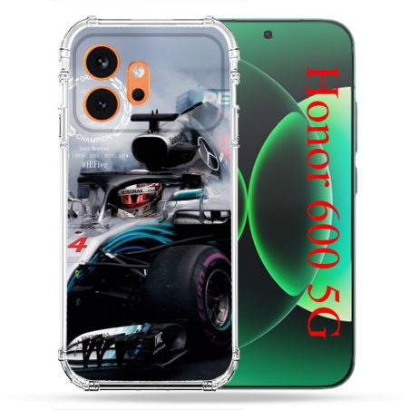Coque Renforcée Pour Honor 600 5G Formule 1 F1 Mercedes Petronas