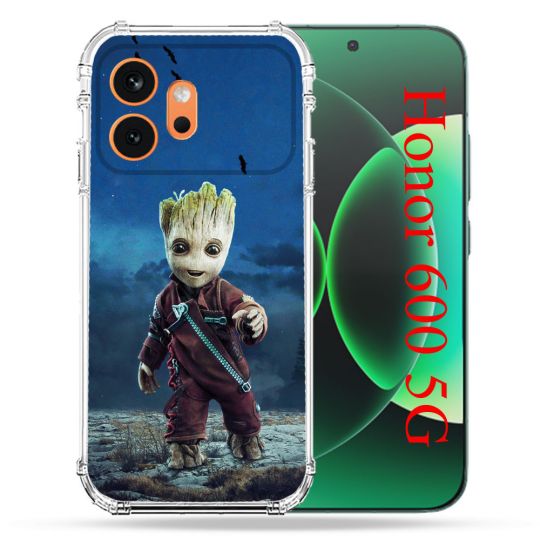 Coque Renforcée Pour Honor 600 5G Groot Bleu