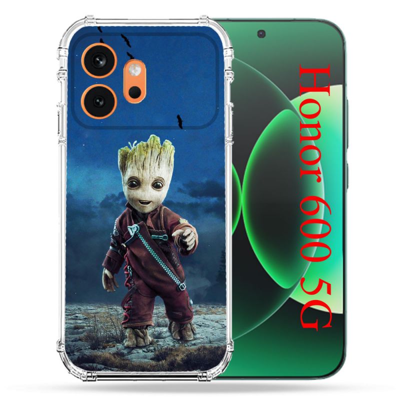 Coque Renforcée Pour Honor 600 5G Groot Bleu