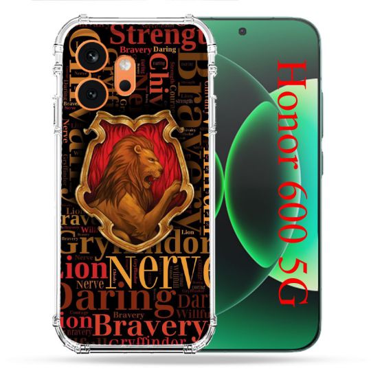 Coque Renforcée Pour Honor 600 5G Harry Potter Griffondor
