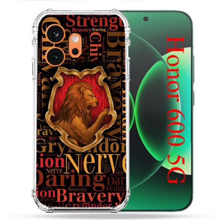 Coque Renforcée Pour Honor 600 5G Harry Potter Griffondor