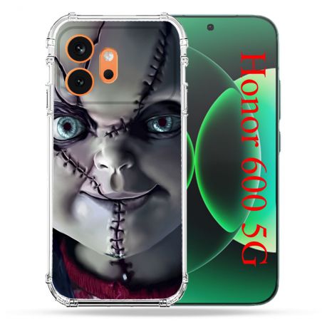 Coque Renforcée Pour Honor 600 5G Horreur Chucky Cicatrice
