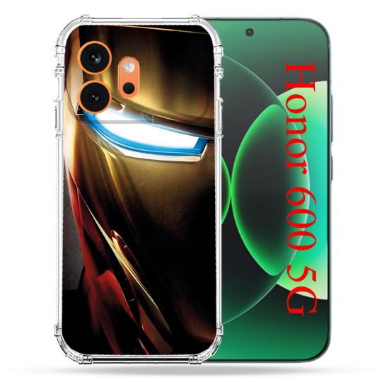 Coque Renforcée Pour Honor 600 5G Iron Man Casque