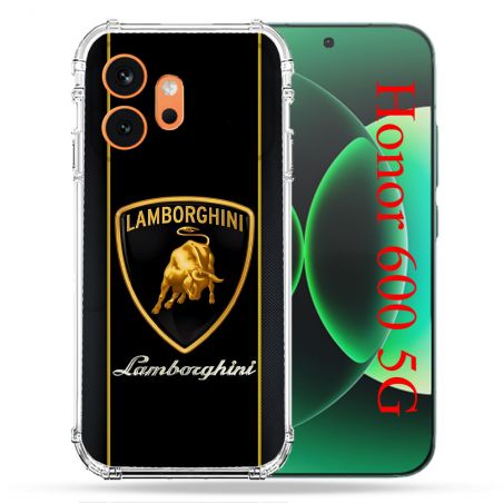 Coque Renforcée Pour Honor 600 5G Lamborghini Carbone