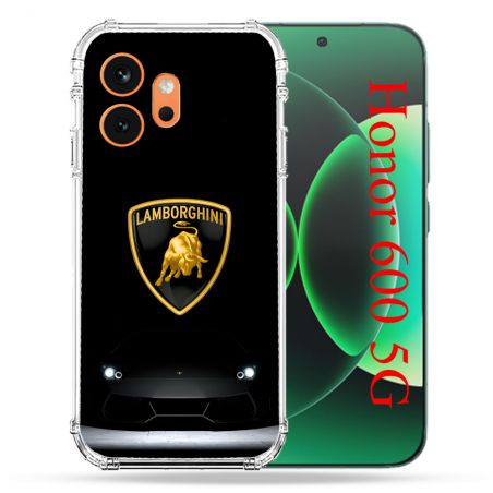 Coque Renforcée Pour Honor 600 5G Lamborghini Noir