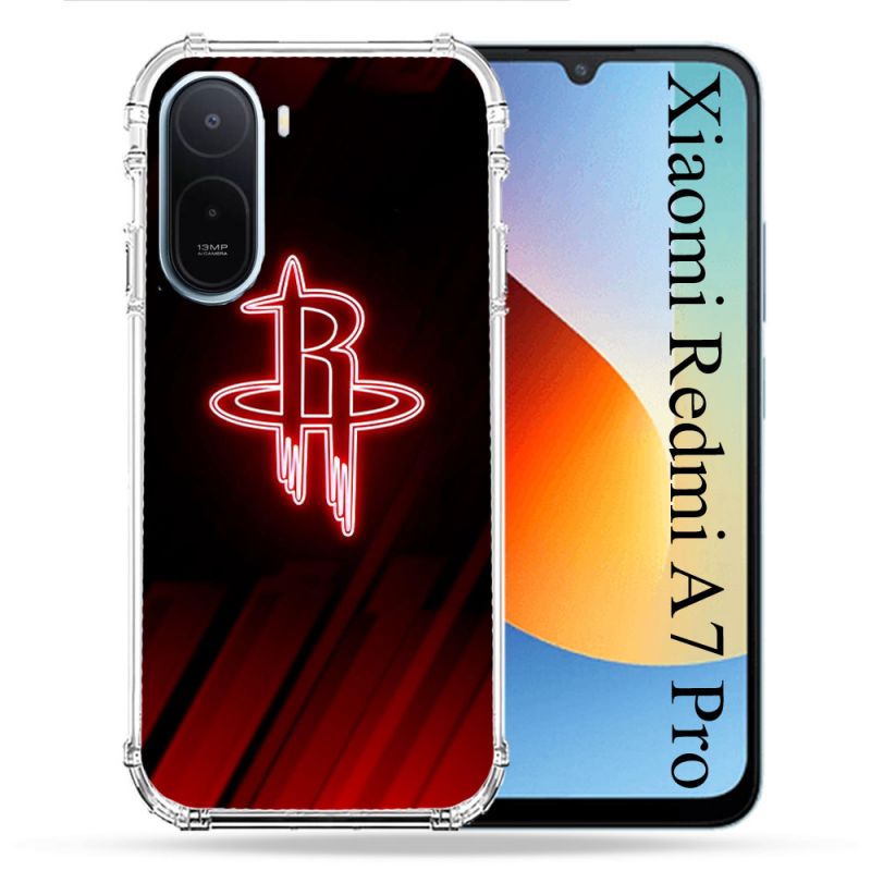 Coque Renforcée Pour Xiaomi Redmi A7 Pro Basket Houston Rockets
