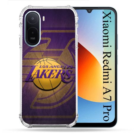 Coque Renforcée Pour Xiaomi Redmi A7 Pro Basket Los Angeles Lakers