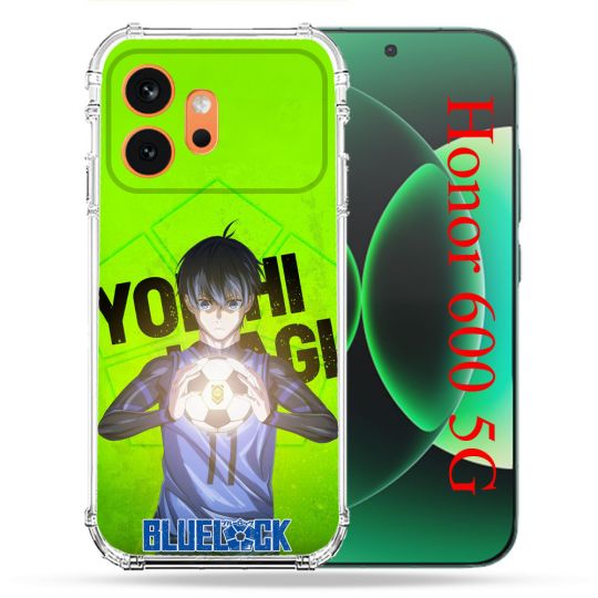 Coque Renforcée Pour Honor 600 5G Manga Blue Lock Yoichi Isagi