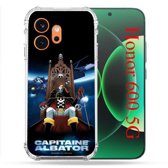 Coque Renforcée Pour Honor 600 5G Manga Capitaine Albator