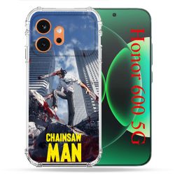 Coque Renforcée Pour Honor 600 5G Manga Chainsaw Man Denji
