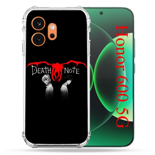 Coque Renforcée Pour Honor 600 5G Manga Death Note Noir