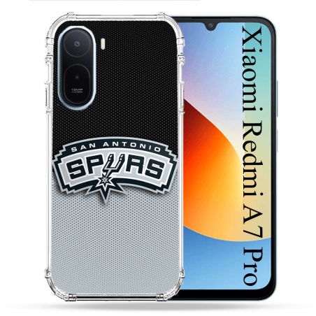 Coque Renforcée Pour Xiaomi Redmi A7 Pro Basket San Antonio Spurs