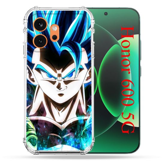 Coque Renforcée Pour Honor 600 5G Manga Dragon Ball Gogeta Visage