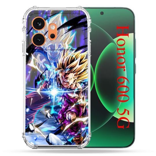 Coque Renforcée Pour Honor 600 5G Manga Dragon Ball Sangohan Duo