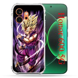 Coque Renforcée Pour Honor 600 5G Manga Dragon Ball Sangohan Violet