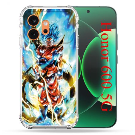 Coque Renforcée Pour Honor 600 5G Manga Dragon Ball Sangoku Blanc