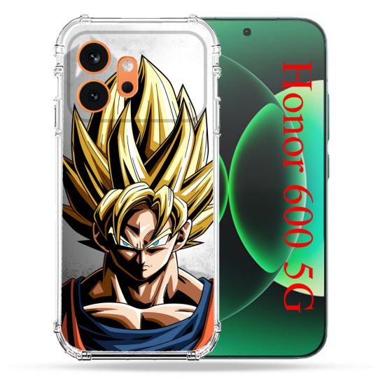 Coque Renforcée Pour Honor 600 5G Manga Dragon Ball Sangoku Portrait