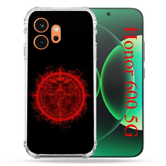 Coque Renforcée Pour Honor 600 5G Manga Fullmetal Alchemist Logo
