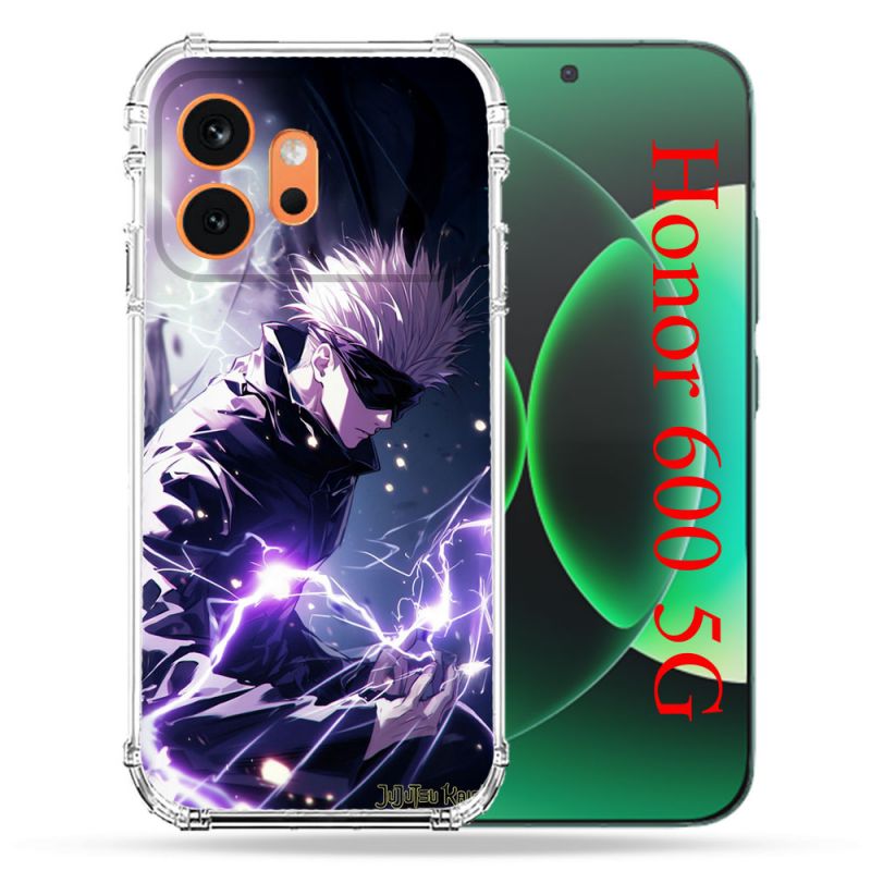 Coque Renforcée Pour Honor 600 5G Manga Jujutsu Kaisen Gojo Saturo